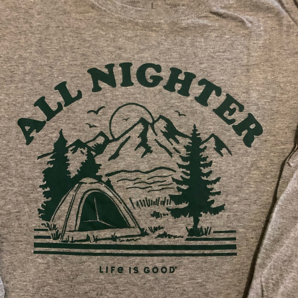 Life is Good L/S Mens T-Shirt L